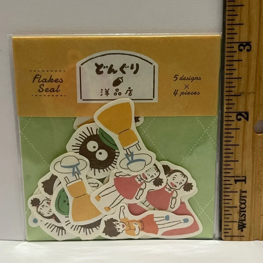 My Neighbor Totoro Mei and Satsuki Sticker Flake Seals